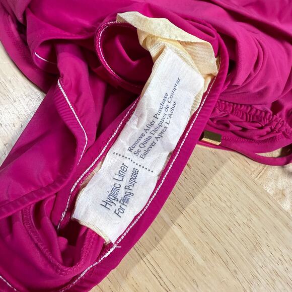 Magicsuit NWT Susan One Piece Ruby Red Pink Size 14 Underwire Bra Full Coverage - Picture 11 of 13